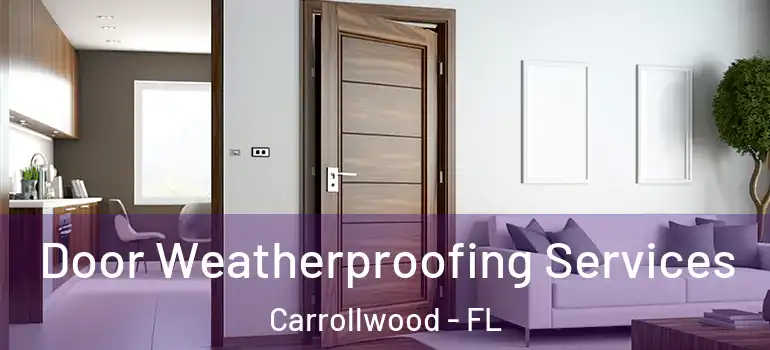 Door Weatherproofing Services Carrollwood - FL