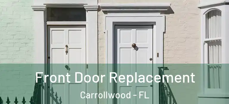 Front Door Replacement Carrollwood - FL