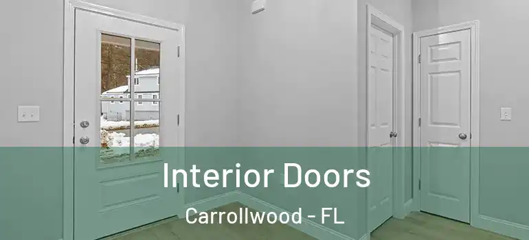 Interior Doors Carrollwood - FL