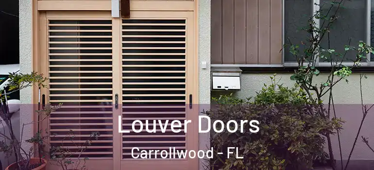 Louver Doors Carrollwood - FL