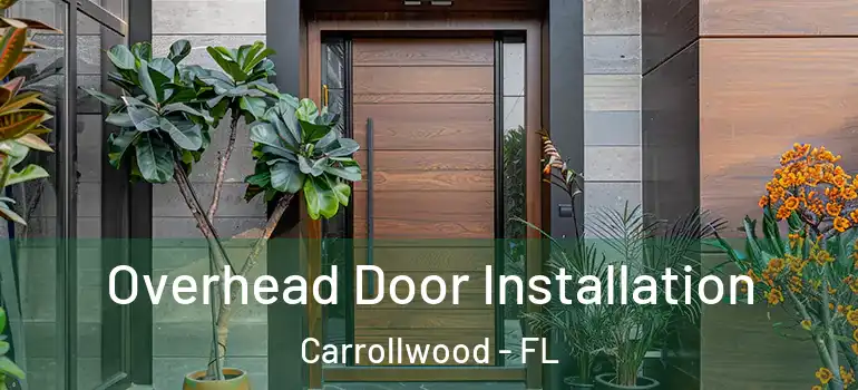Overhead Door Installation Carrollwood - FL