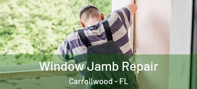 Window Jamb Repair Carrollwood - FL